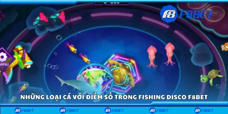 Những loại cá với điểm số hấp dẫn trong fishing disco F8bet